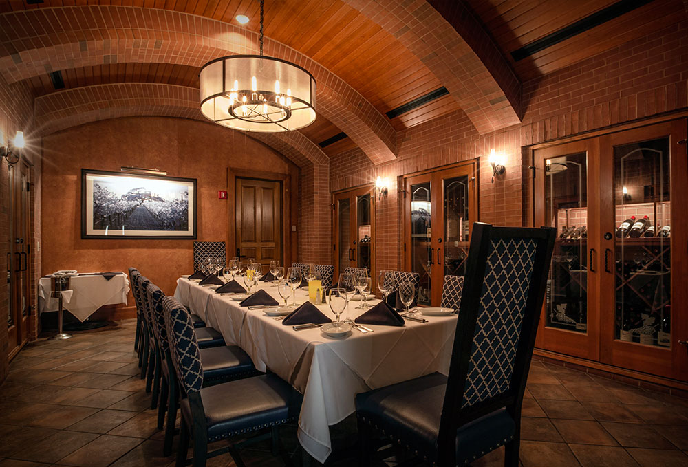 winery private dining room