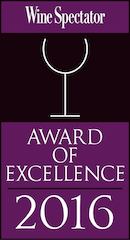 wine award of excellence