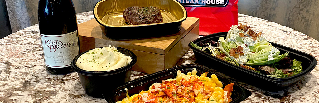 Get Carry Out or Delivery Items Like Sizzling Steaks, Mashed Potatoes and More From a Ruth's Chris Near You