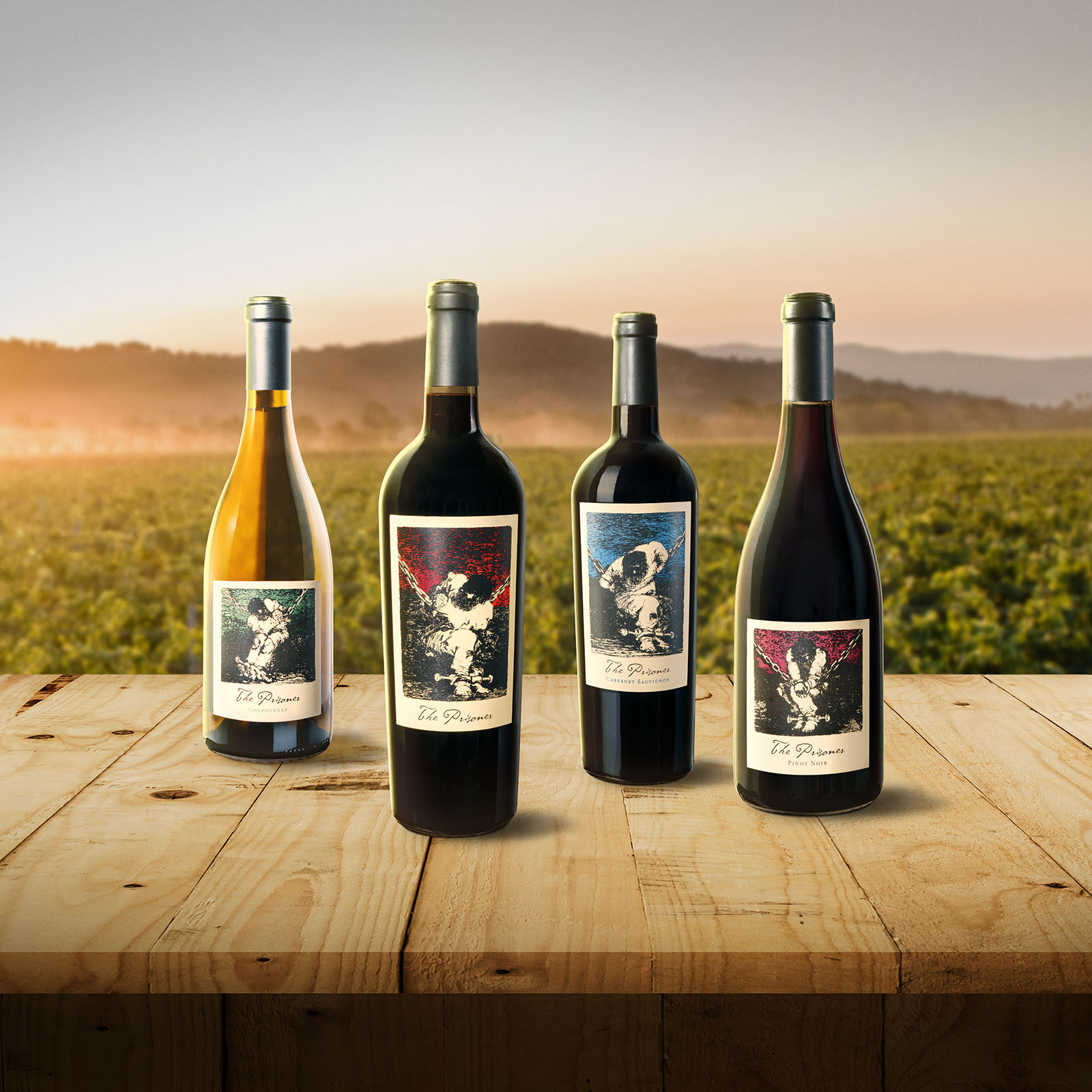 Prisoner Bottle Lineup