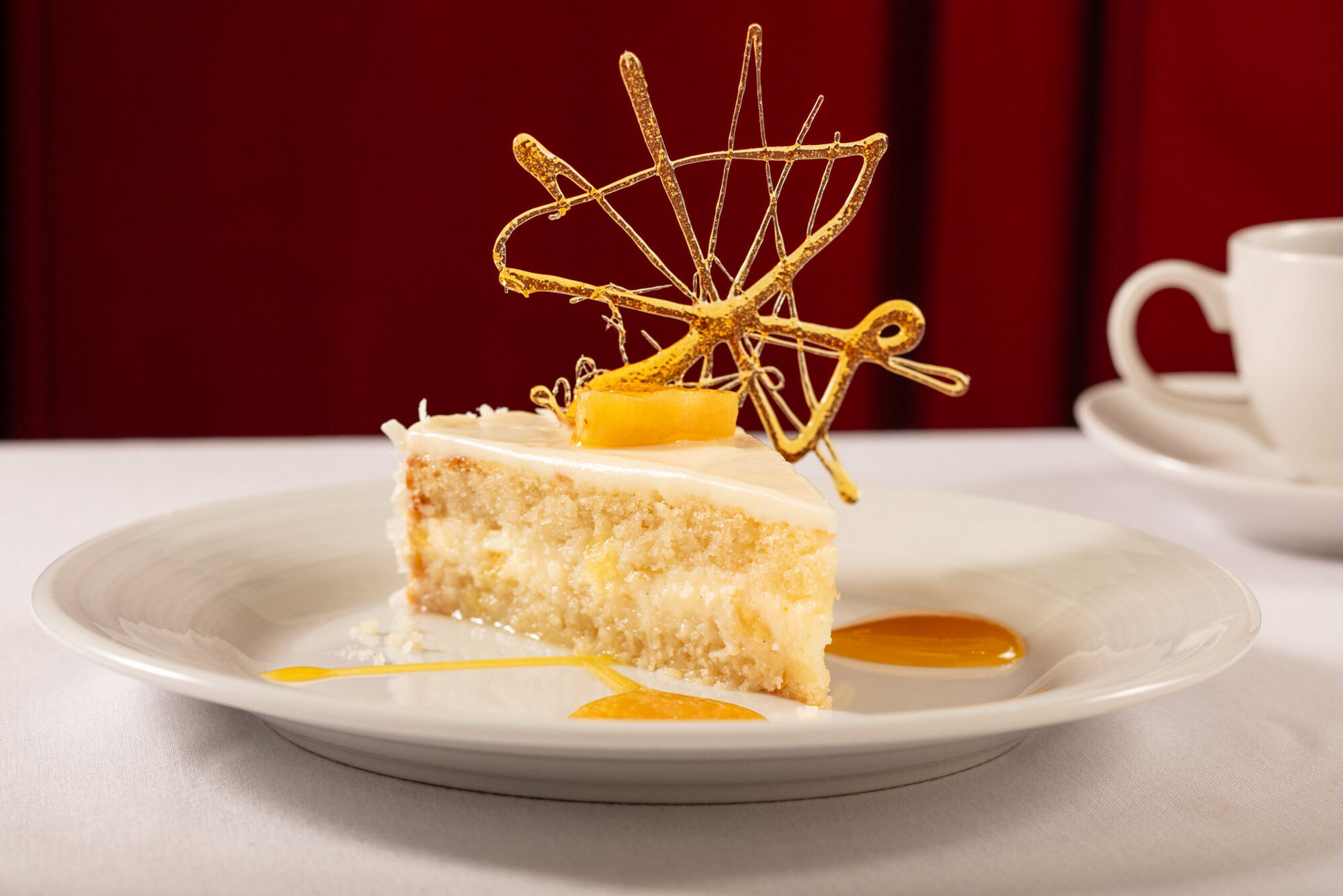 Moet Coconut Pineapple Cake
