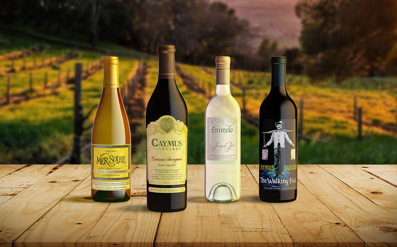 Caymus Bottle Lineup