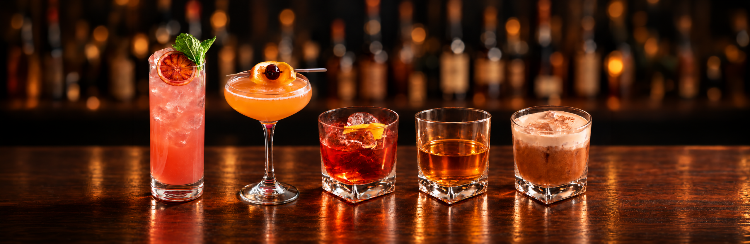 Blanton's and Sazerac Cocktail and Pour Lineup